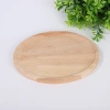 Japanese store tea trays, dessert plates, cake plates, household rubber wooden trays, solid wood fruit plates, round wooden plates Specification image